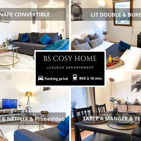 Luxueux Appartement Evry Centre - Parking - Rer A 10 Min Courcouronnes Экстерьер фото